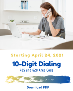 10 Digit Dialing